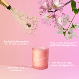 Interlude Scented Candle By Love Oct. 5th With Floral Notes Luxury Candle