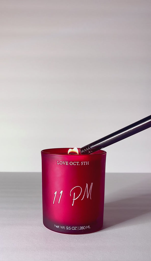 11pm Scented Candle By Love Oct. 5th